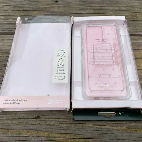 Kate Spade New York Phone Case for Samsung Galaxy S20 Ultra Clear w/ Crystal $50 - Picture 4 of 12